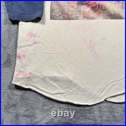 Vintage 1970 Grateful Dead Blues for Allah Shirt Mens Large Beige Blue Raglan