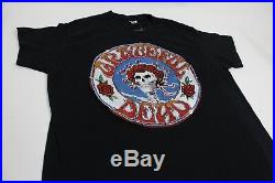 Vintage 1970s GRATEFUL DEAD Shirt Deadhead Size Large Jerry Garcia Skull