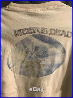 Vintage 1970s GRATEFUL DEAD T-Shirt Hanes Mens Large 1978 Dead Tee Mouse Kelley