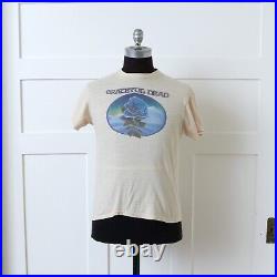 Vintage 1970s Grateful Dead t-shirt American Beauty Blue Rose tee Mens Medium