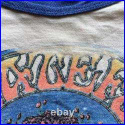 Vintage 1978 Grateful Dead Kelley-Mouse Water Print Single Stitch Super Rare Tee