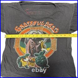 Vintage 1978 Grateful Dead US 78 Tour Parking Lot Band Tshirt Tee Shirt RARE