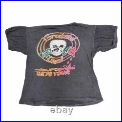 Vintage 1978 Grateful Dead US 78 Tour Parking Lot Band Tshirt Tee Shirt RARE