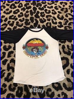 Vintage 1979 Grateful Dead Concert T Shirt Stanley/Mouse Oakland Coliseum 1980