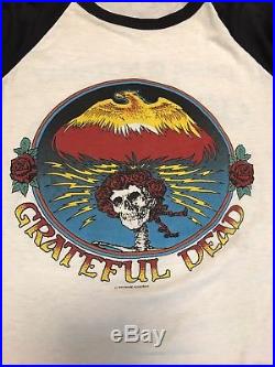 Vintage 1979 Grateful Dead Concert T Shirt Stanley/Mouse Oakland Coliseum 1980