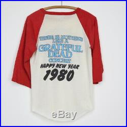 Vintage 1979 Grateful Dead Happy New Year Jersey Shirt