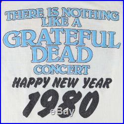 Vintage 1979 Grateful Dead Happy New Year Jersey Shirt