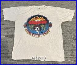 Vintage 1979 Grateful Dead Phoenix & Bertha Skull Shirt M USA Mouse Kelly G. D. P