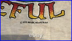 Vintage 1979 Grateful Dead Phoenix & Bertha Skull Shirt M USA Mouse Kelly G. D. P