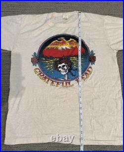 Vintage 1979 Grateful Dead Phoenix & Bertha Skull Shirt M USA Mouse Kelly G. D. P