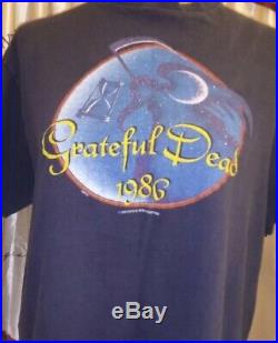 Vintage 1980s Grateful Dead T-Shirts Lot Of 5 M/L/XL 80s Dead Tour Tee RARE