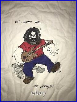Vintage 1980s Jerry Garcia Grateful Dead Lot T Shirt