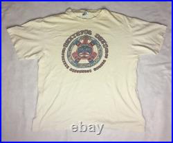 Vintage 1982 Grateful Dead Tour Shirt Pacific Northwest Rare GDP Size Large