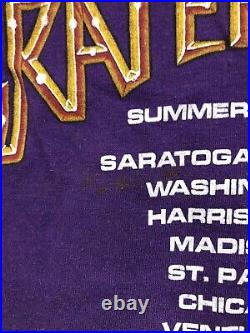 Vintage 1983 Grateful Dead Summer Tour Deadheads T Shirt L Jerry Garcia Band 80s