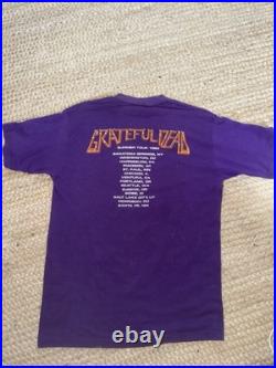 Vintage 1983 Grateful Dead Summer Tour Shirt Size Large
