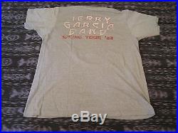 Vintage 1983 Jerry Garcia Band Grateful Dead stanley mouse rick griffin shirt L
