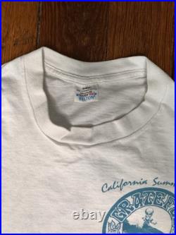 Vintage 1984 Grateful Dead T Shirt California Summer Tour Ventura M Flaming Eye