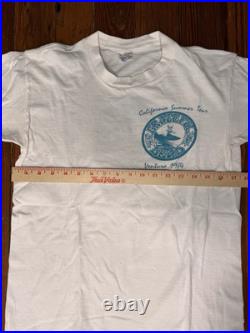 Vintage 1984 Grateful Dead T Shirt California Summer Tour Ventura M Flaming Eye
