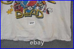 Vintage 1985 Grateful Dead 20th Anniversay Autumn Tour T Shirt White Size Medium