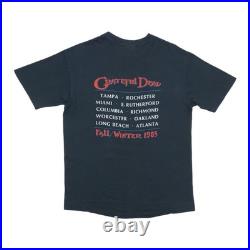 Vintage 1985 Grateful Dead Fall Tour Shirt Size Large