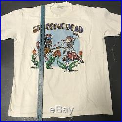Vintage 1985 Grateful Dead T Shirt Moon Otter 80s VTG USA XL Stedman