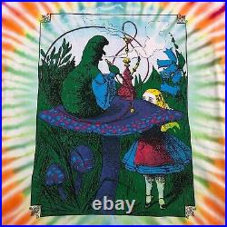 Vintage 1986 Alice in Wonderland Grateful Dead Tie Dye T Shirt M Psychedelic 80s