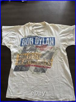 Vintage 1986 Bob Dylan Tom Petty Grateful Dead True Confessions Tour T Shirt