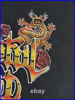 Vintage 1986 Grateful Dead Chinese New Year Double Sided T-Shirt Men's L USA