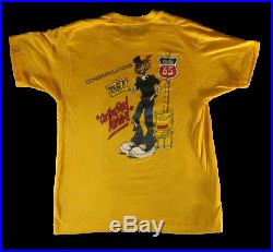 Vintage 1987 Grateful Dead 80s Tag Yellow T Shirt Tee Congratulations Tour 87 XL