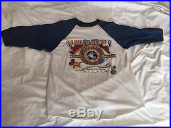 Vintage 1987 Grateful Dead Bob Dylan Original Tour Shirt