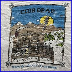 Vintage 1987 Grateful Dead Club Dead T-Shirt