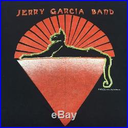 Vintage 1987 Jerry Garcia Band Large T Shirt Rock Guitar Grateful Dead Concert