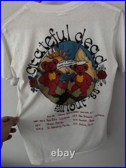 Vintage 1988 Grateful Dead Autumn Tour T Shirt Size M RARE