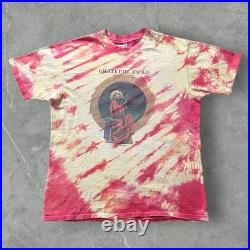 Vintage 1988 Grateful Dead Blues for Allah Tie-Dye Tee Large Multicolor