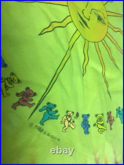 Vintage 1988 Grateful Dead Dancing Sun Shirt GDM Size Large