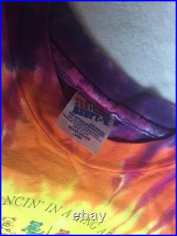 Vintage 1988 Grateful Dead Dancing Sun Shirt GDM Size Large
