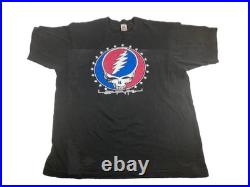 Vintage 1988 Grateful Dead GDM T Shirt XL Steal Your Face Single Stitch