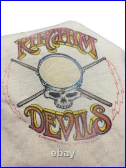 Vintage 1988 Grateful Dead Rhythm Devils Bob Schnepf Shirt Size Large