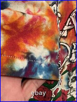 Vintage 1988 Grateful Dead Summer Tour Single Stitch T-Shirt Rare! Tie Dye Sz M