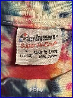 Vintage 1988 Grateful Dead Summer Tour Single Stitch T-Shirt Rare! Tie Dye Sz M