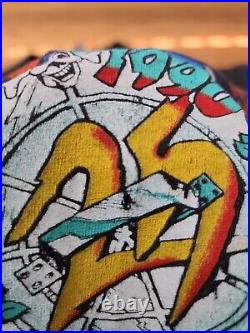 Vintage 1989/90 Grateful Dead 25th Anniversary Graffiti Shirt Sz L Single Stitch