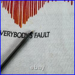 Vintage 1989 Earthquake Relief Concert T Shirt Grateful Dead Santana Neil Young