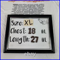 Vintage 1989 Earthquake Relief Concert T Shirt Grateful Dead Santana Neil Young