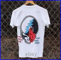 Vintage 1989 Grateful Dead Fall Tour Tee Rare Bootleg Deadhead Bertha Shirt