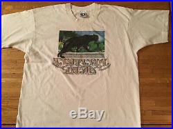 Vintage 1989 Grateful Dead Rainforest Gone In Our Lifetime Shirt GDM LIQUID BLUE