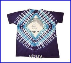 Vintage 1989 Grateful Dead Squaw Valley Ski Tie Dye T Shirt XL GDM 88 Tour