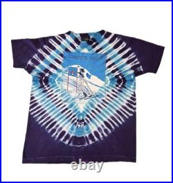 Vintage 1989 Grateful Dead Squaw Valley Ski Tie Dye T Shirt XL GDM 88 Tour