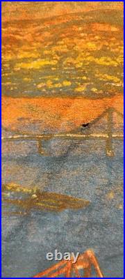 Vintage 1990 AOP Grateful Dead Shirt Flaws, Size Large