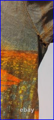 Vintage 1990 AOP Grateful Dead Shirt Flaws, Size Large