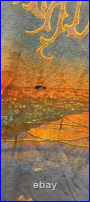 Vintage 1990 AOP Grateful Dead Shirt Flaws, Size Large